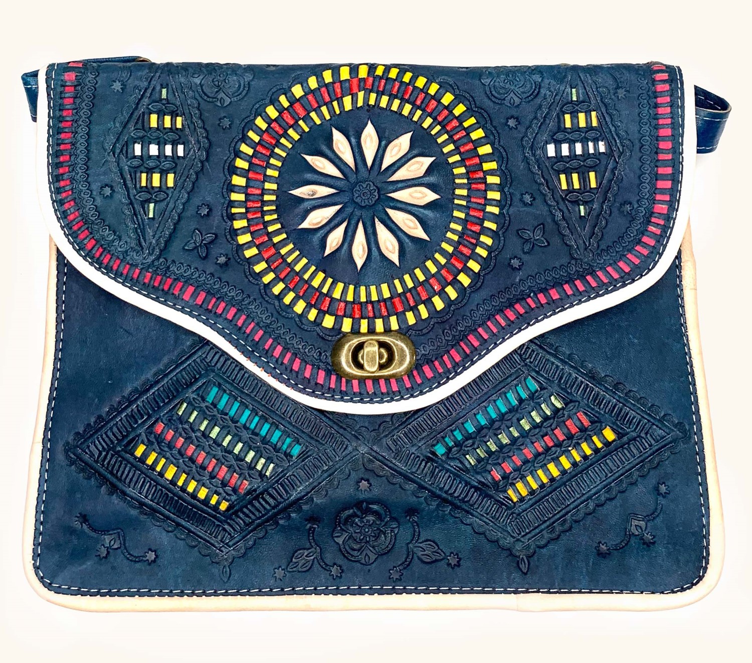 Moroccan Purse-Blue BLMP1900