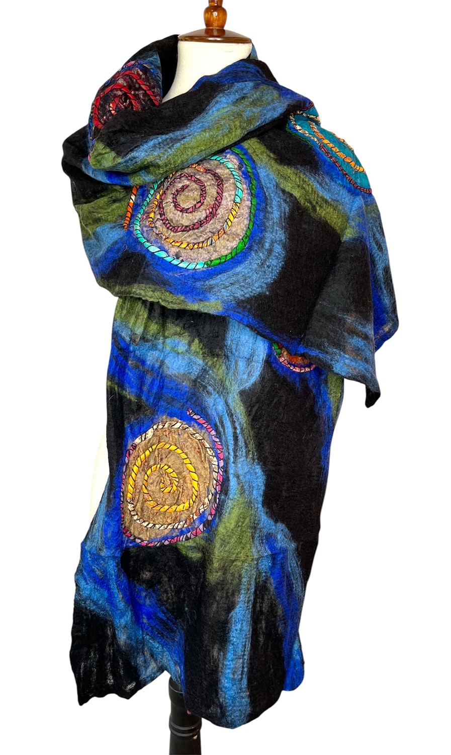Spiraled Sari Wrap WSS2025
