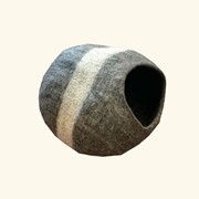 Cat House-White Striped CATWS View 2